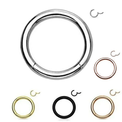 Salvatori Paris Classic Conch Piercing and Hoops Ears