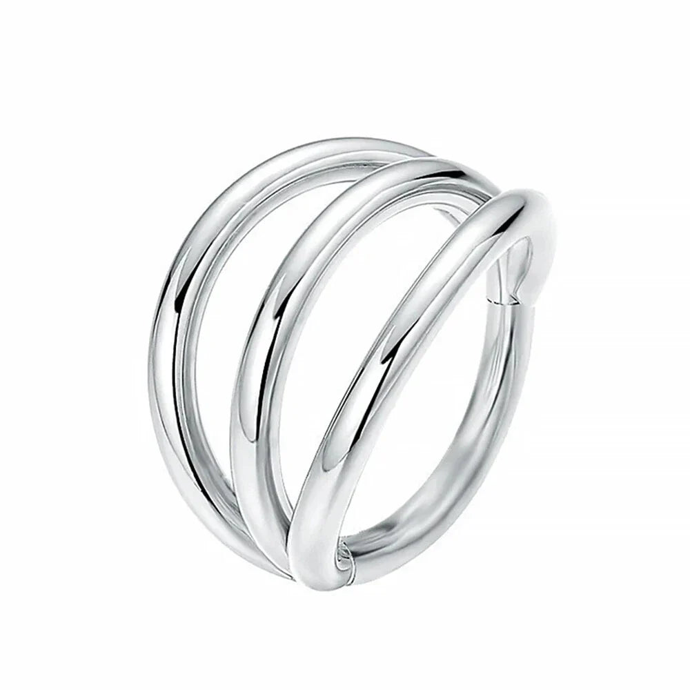Salvatori Paris Classic Triple Nose Piercing & Nose Ring
