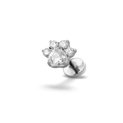 Salvatori Paris Dog Paw Tragus Piercing
